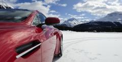 Aston Martin on ice