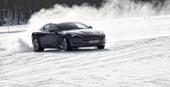Aston Martin on ice