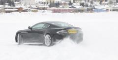 Aston Martin on ice