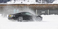 Aston Martin on ice