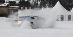 Aston Martin on ice