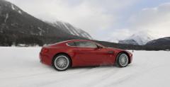 Aston Martin on ice
