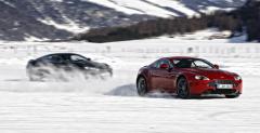 Aston Martin on ice