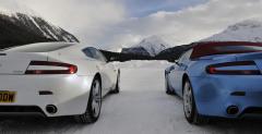Aston Martin on ice