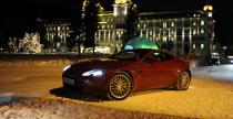 Aston Martin on ice