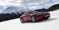 Aston Martin on ice
