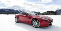 Aston Martin on ice