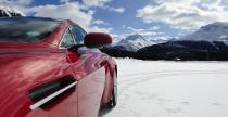 Aston Martin on ice