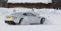 Aston Martin on ice
