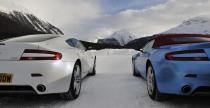 Aston Martin on ice