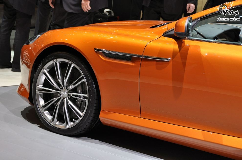 Aston Martin Virage na targach w Genewie