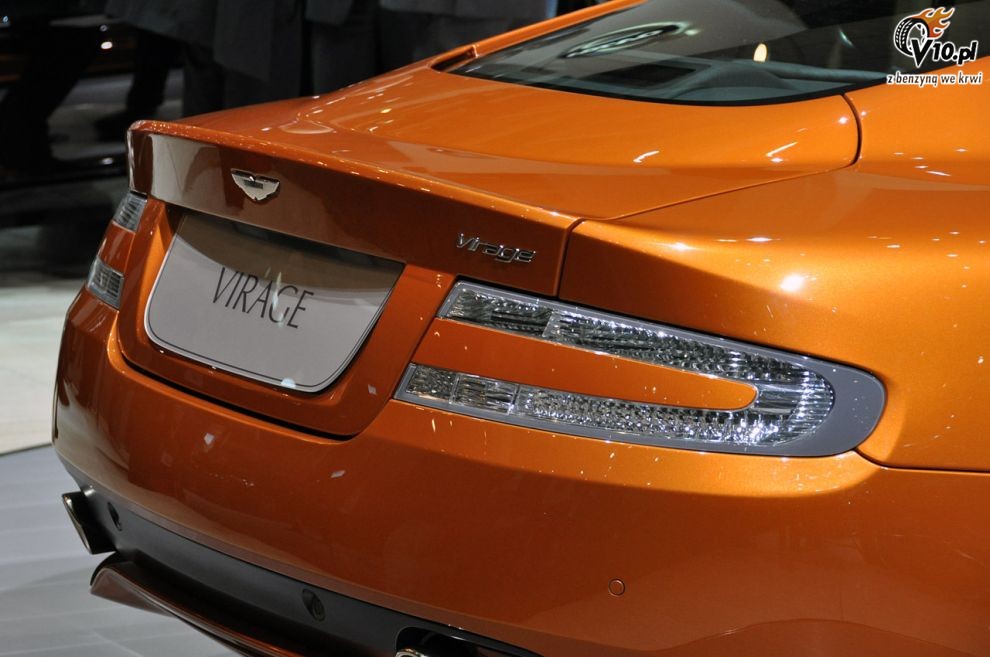 Aston Martin Virage na targach w Genewie