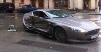 15-letni Rosjanin rozbił Astona Martina