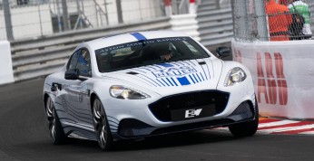 Aston Martin Rapide E zaliczył europejski debiut w Monako