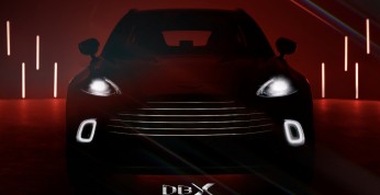 Aston Martin DBX - pierwsze zdjęcie wnętrza