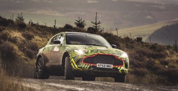 Aston Martin DBX - premiera w grudniu. Pod maskę trafi 4-litrowy...