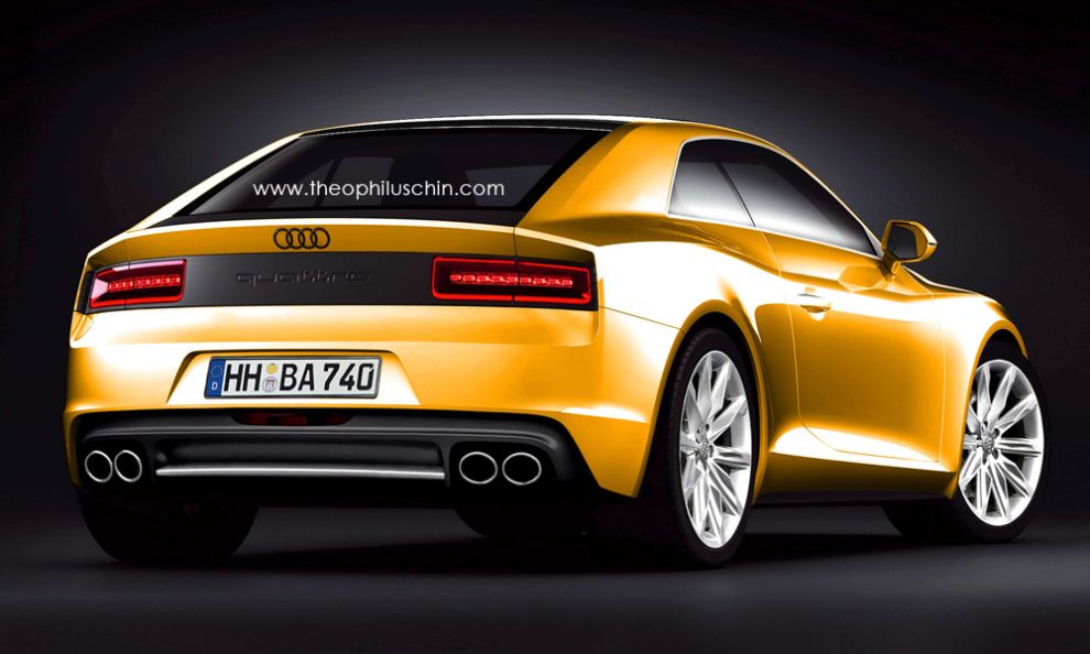 Audi Quattro Concept w wersji seryjnej - wizualizacja