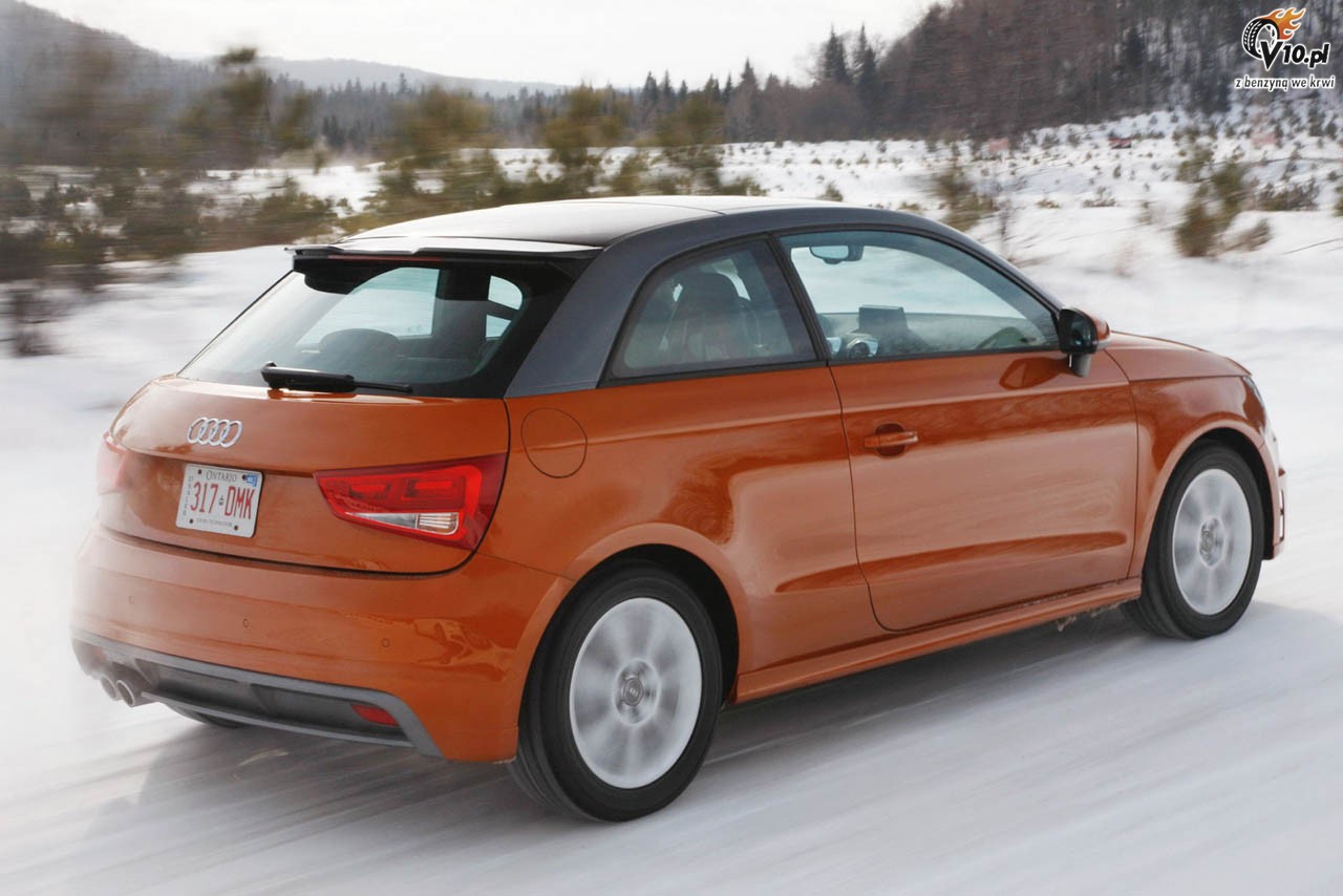 Audi A1 quattro testowano w Kanadzie
