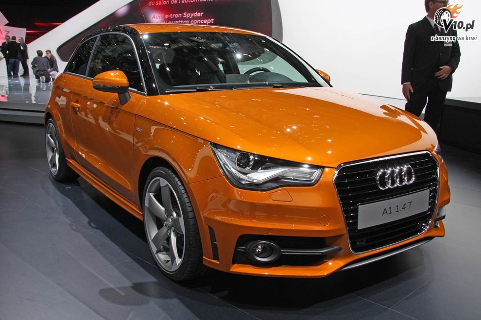Nowe Audi A1 1.4 TFSI - Paris Motor Show 2010