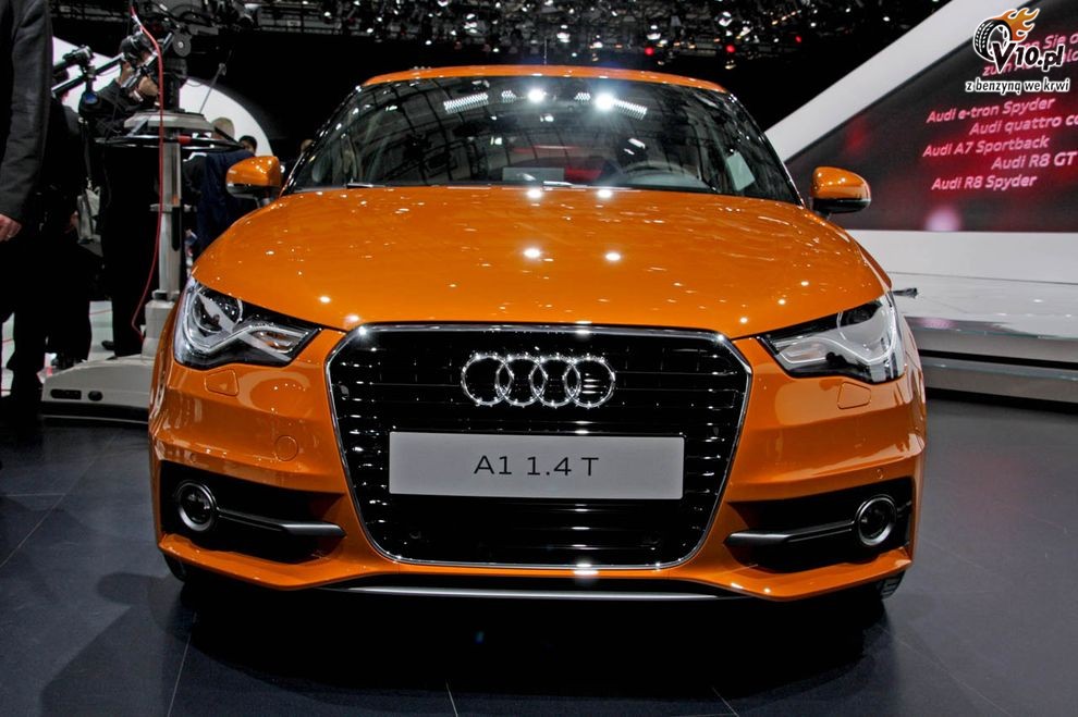 Nowe Audi A1 1.4 TFSI - Paris Motor Show 2010