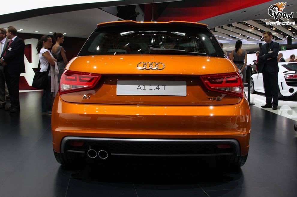 Nowe Audi A1 1.4 TFSI - Paris Motor Show 2010