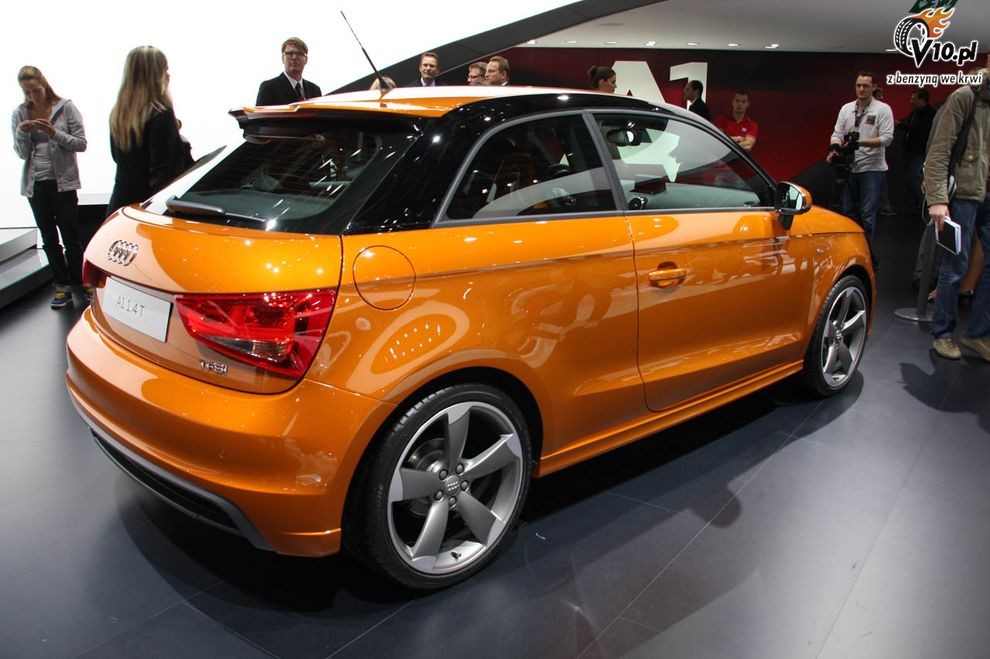 Nowe Audi A1 1.4 TFSI - Paris Motor Show 2010