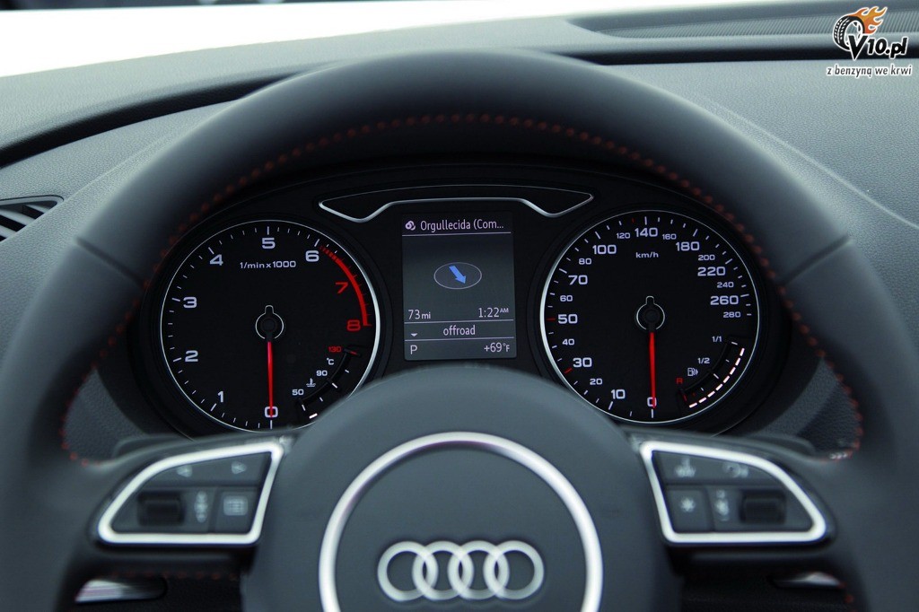 Audi A3 2012 - kokpit