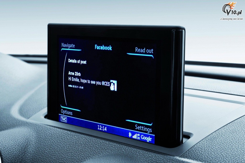 Audi A3 2012 - kokpit