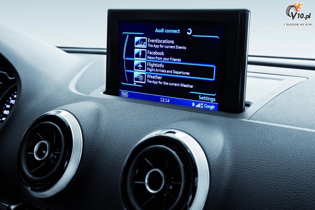 Audi A3 2012 - kokpit