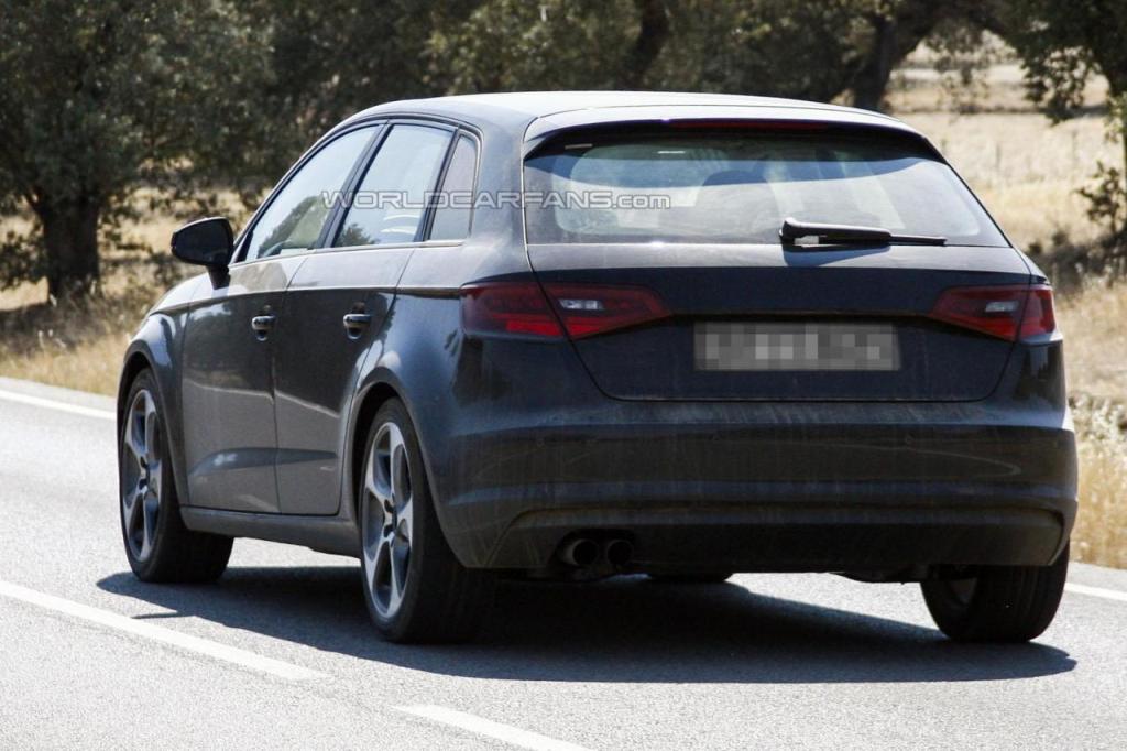 Audi A3 Sportback - zdjcia szpiegowskie