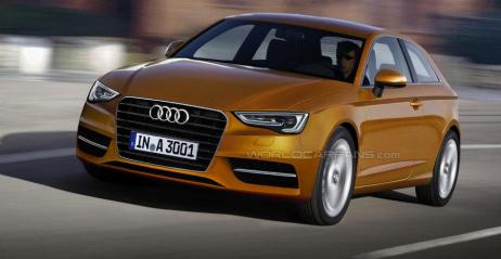 Audi A3 hatchback - wizualizacja