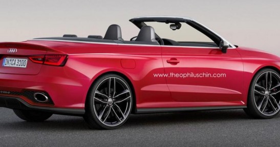 Audi RS3 Cabrio - wizualizacja