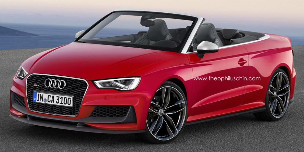 Audi RS3 Cabrio - wizualizacja