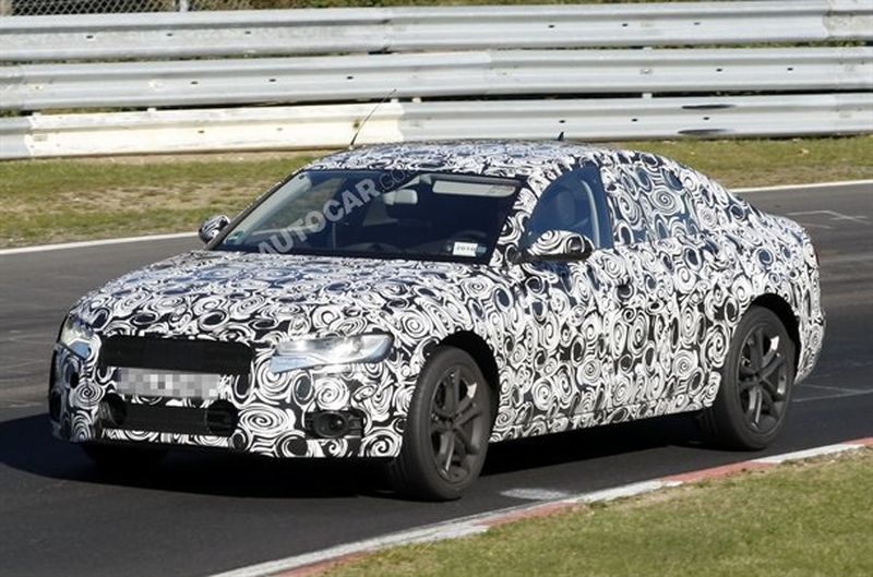 Nowe Audi A6 2011 - zdjcie szpiegowskie