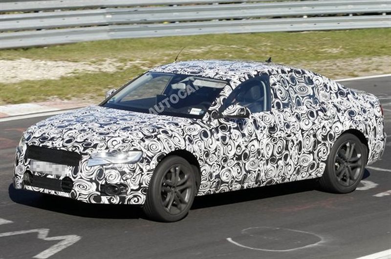 Nowe Audi A6 2011 - zdjcie szpiegowskie