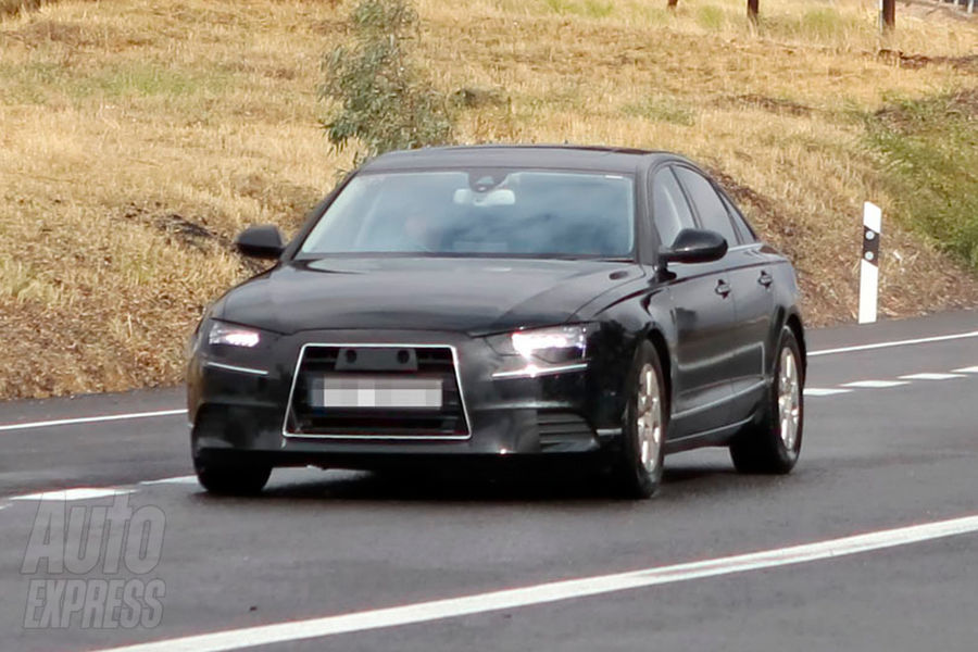Nowe Audi A6 2011 - zdjcie szpiegowskie