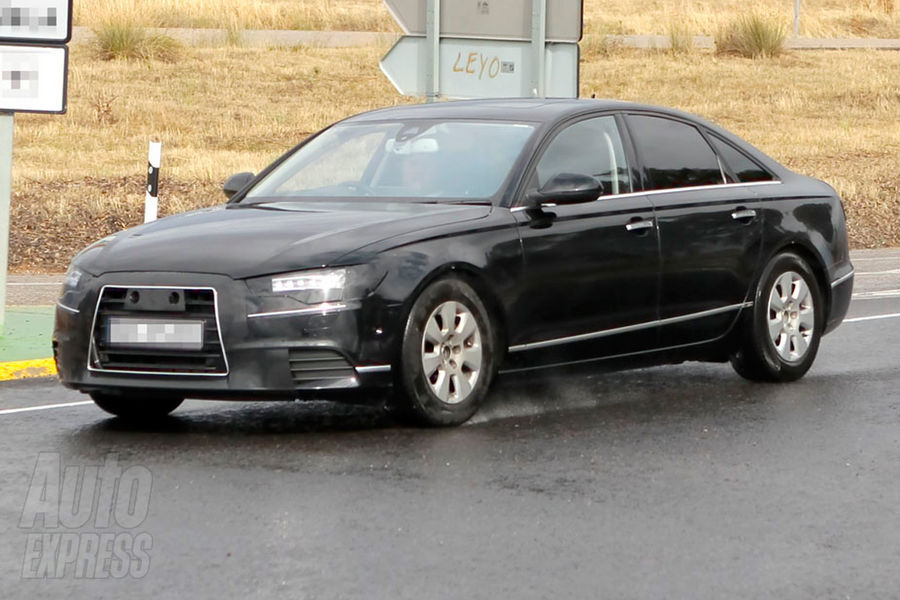 Nowe Audi A6 2011 - zdjcie szpiegowskie