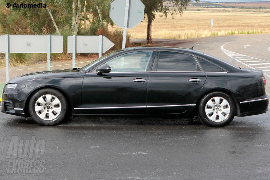 Nowe Audi A6 2011 - zdjcie szpiegowskie