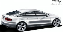 Nowe Audi A7 2011 - szkic