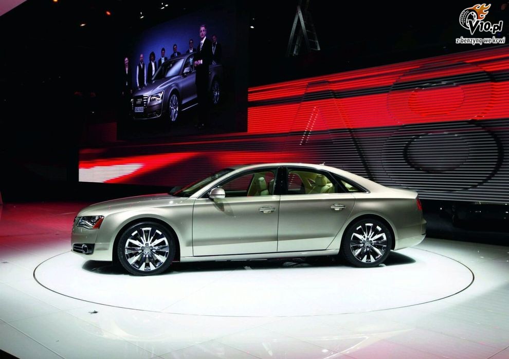 Nowe Audi A8 2010 - Detroit Auto Show 2010