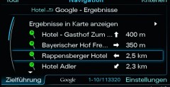 Nowe Audi A8 2010 z nawigacj wykorzystujc Google Earth