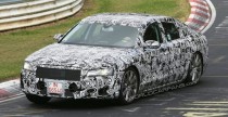 Nowe Audi A8 model 2011 - zdjcie szpiegowskie