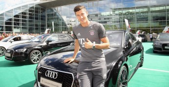 Robert Lewandowski rozpocznie nowy sezon za kółkiem Audi RS7