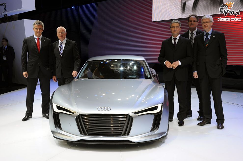 Nowe Audi e-Tron Concept - Detroit Motor Show 2010