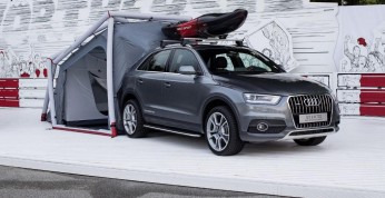 Namiot od Audi? Dlaczego nie?