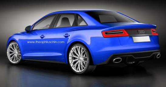 Audi A4 - wizualizacja