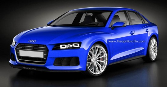 Audi A4 - wizualizacja