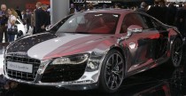 Audi R8 chromowane - Frankfurt Motor Show 2009