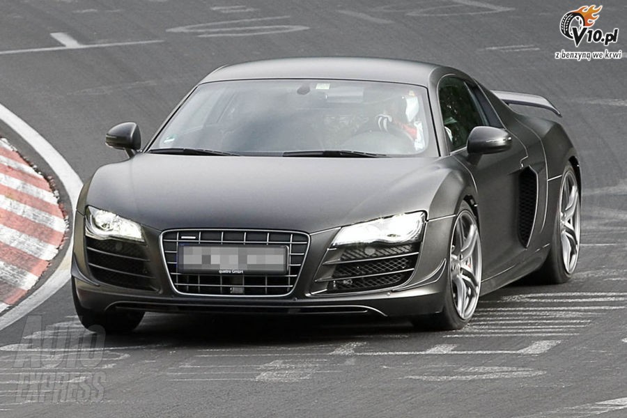 Nowe Audi R8 Clubsport - zdjcie szpiegowskie