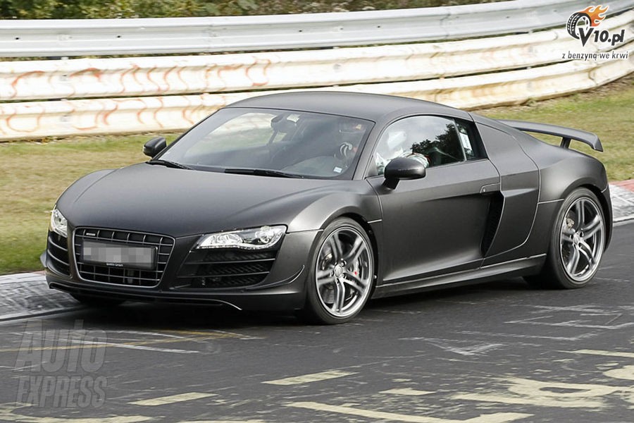 Nowe Audi R8 Clubsport - zdjcie szpiegowskie